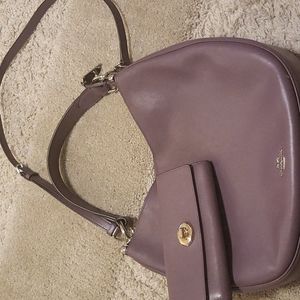 Coach bag and wallet set